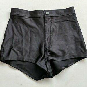 American Apparel Black Disco shorts